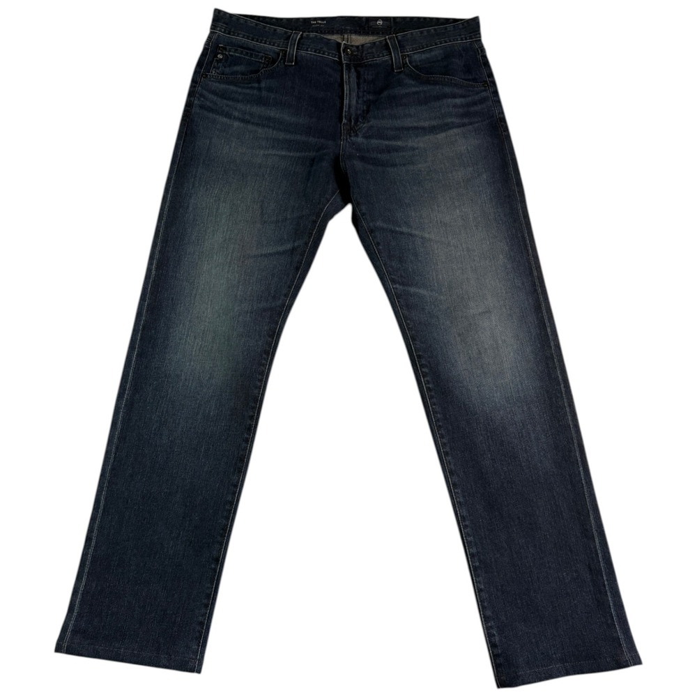 AG Adriano Goldschmied Tellis Modern Slim Jeans Mens 34x34 (36x30) Blue‎ Denim